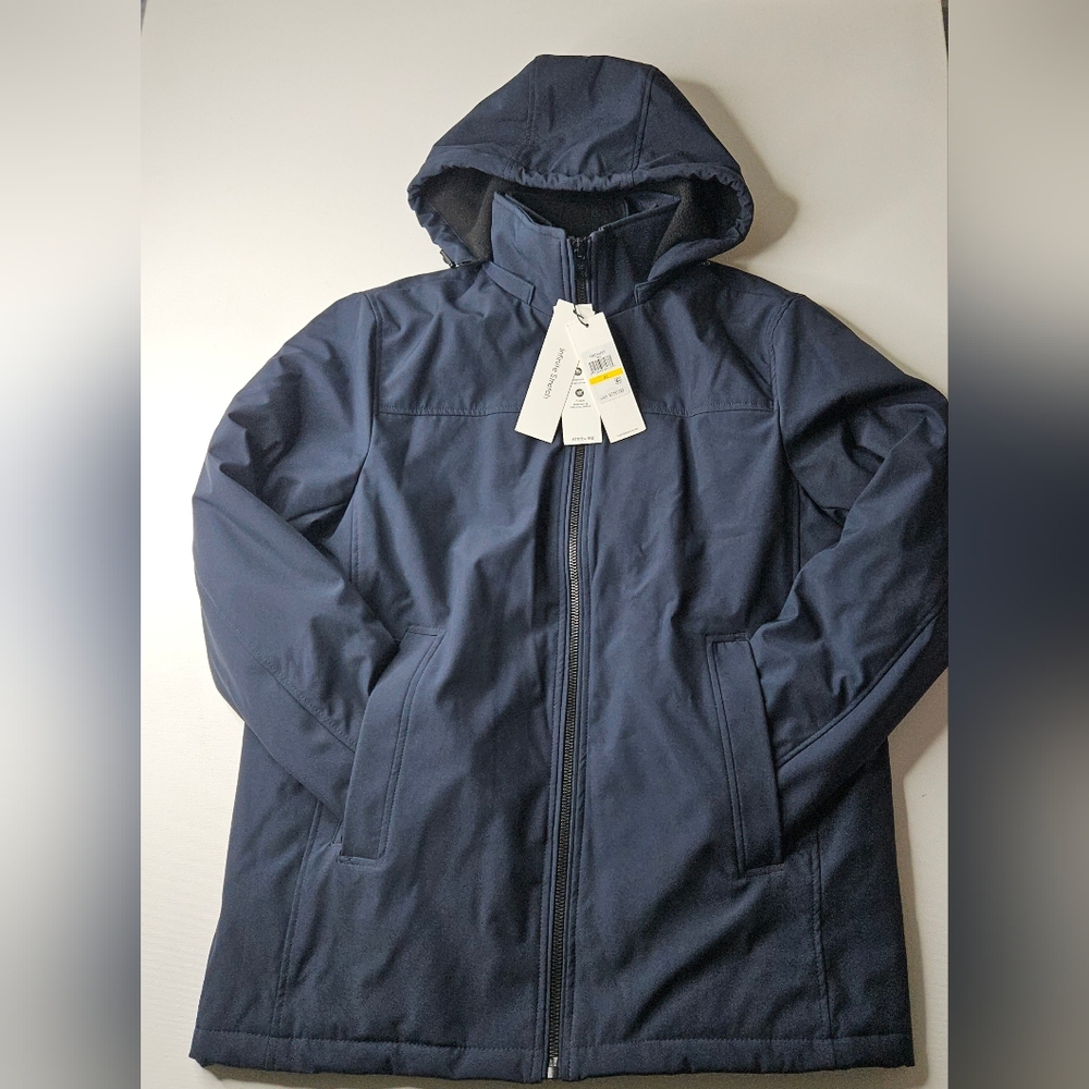 Calvin Klein Men’s Infinite Stretch Jacket With Polar Fleece Lined Bib Size: M